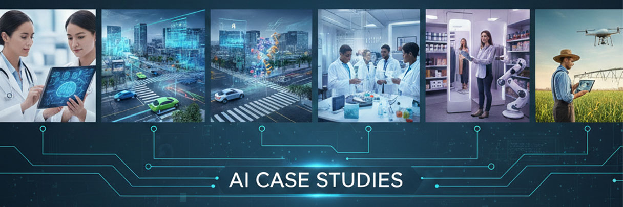 Enterprise AI Case Studies Dashboard in Action