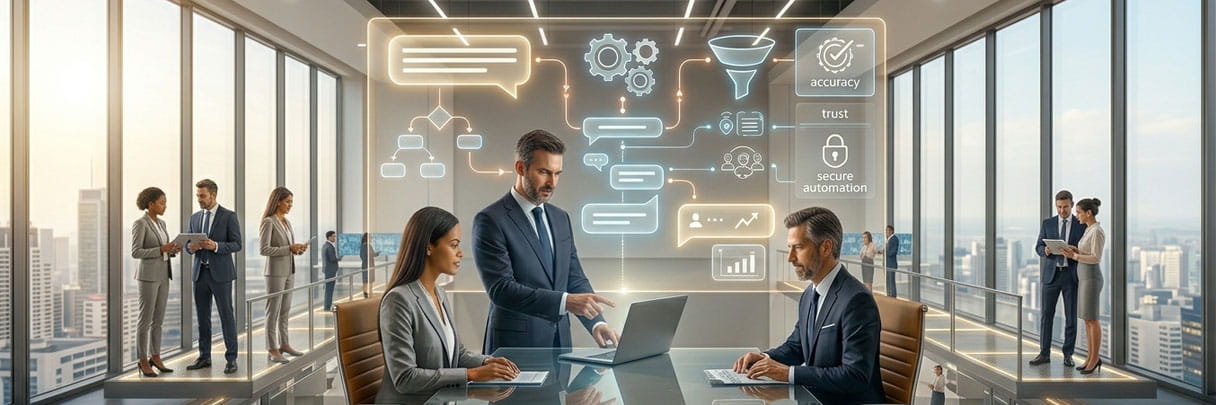Business AI chatbot for customer support and lead qualification