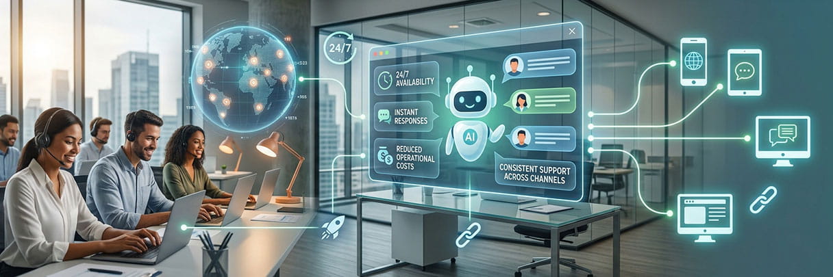 AI Chatbots for Business Customer Support Automation