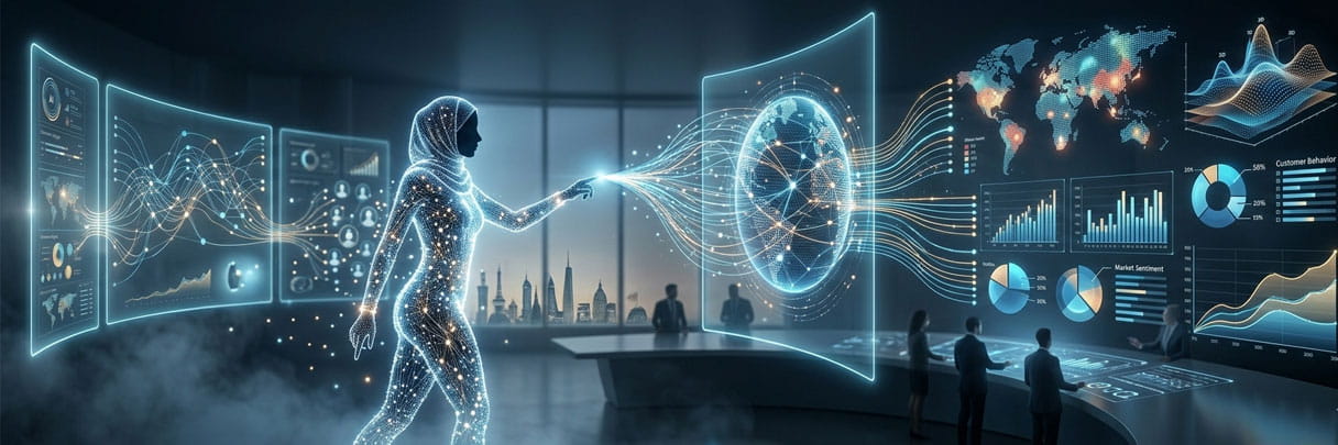 AI consumer insights and market research visualization