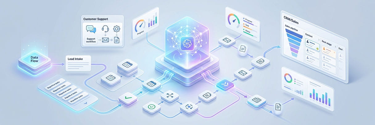 AI Automation Workflow for Business Tasks