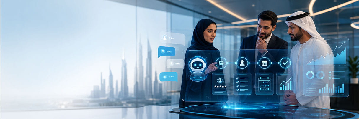 AI Chatbot Demo Journey for GCC Customer Experience