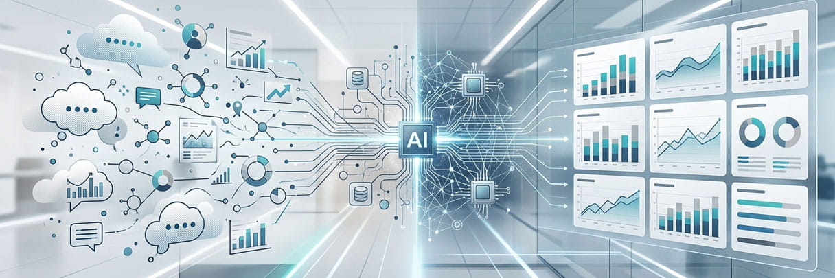 AI market research automation insights dashboard