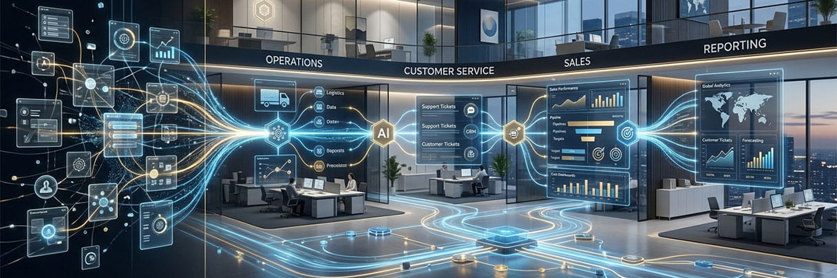 AI Workflow Automation Across Business Operations