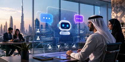 روبوت دردشة عربي إنجليزي للشركات الخليجية